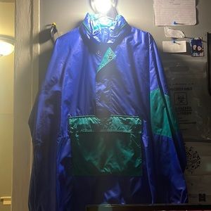 ASICS VINTAGE wind/rain half zip